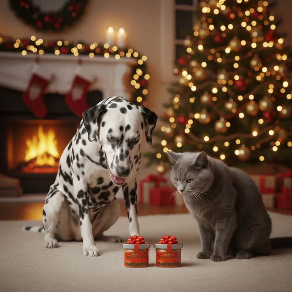 Duo de Pâtée de Noël Chien et Chat