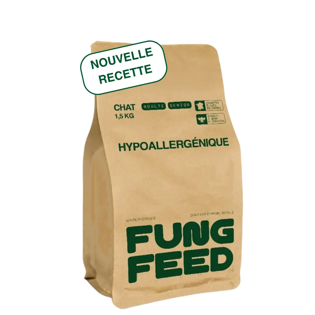 NOUVELLE RECETTE - Croquettes Hypoallergéniques Chat