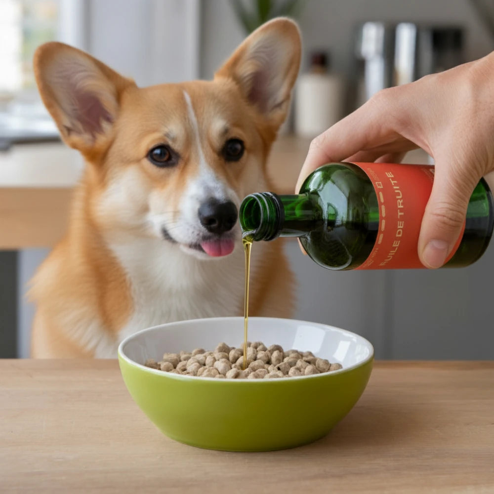 Huile de truite Chien et Chat