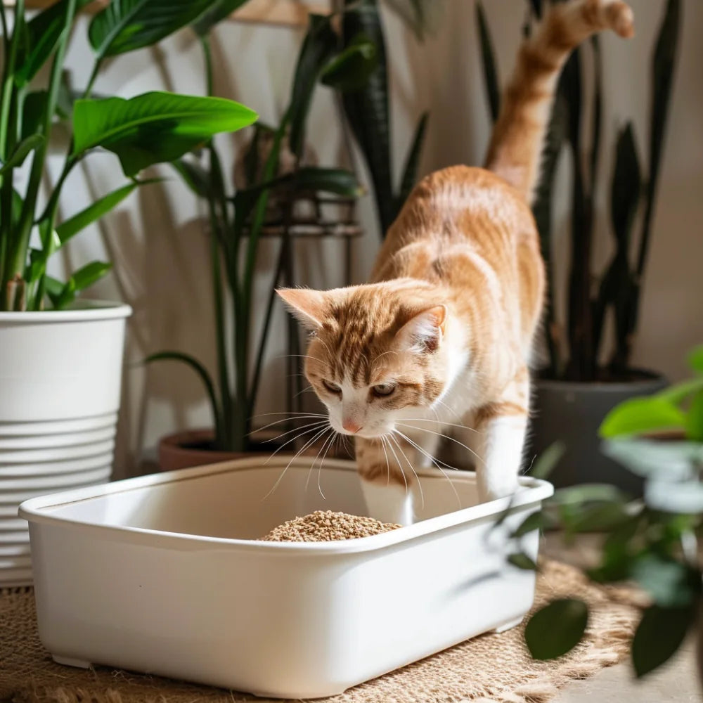 Litière Végétale Agglomérante Chat